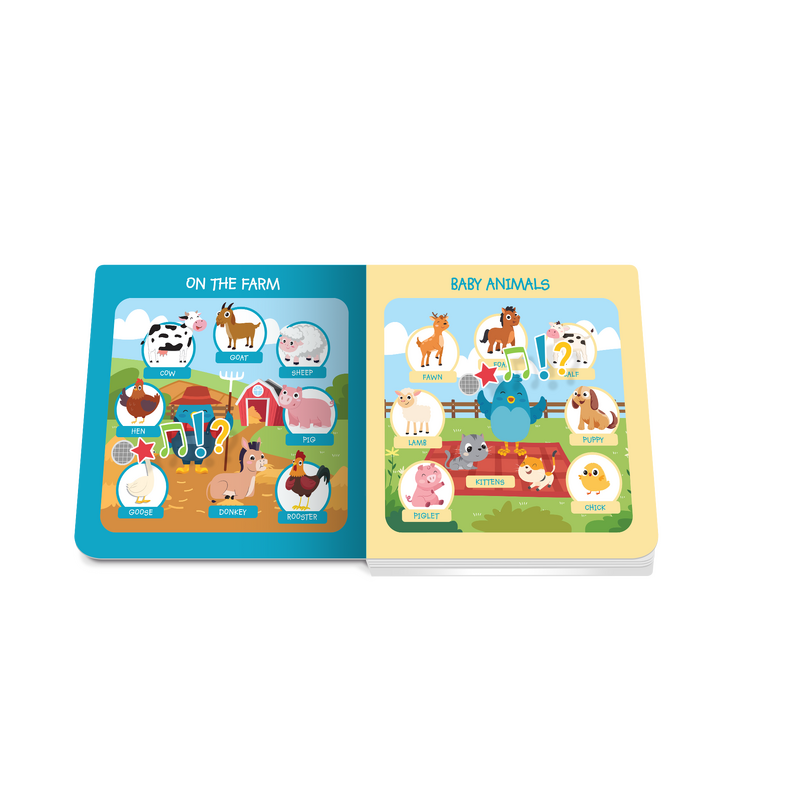 Ditty Bird First 100 Animals Board Book