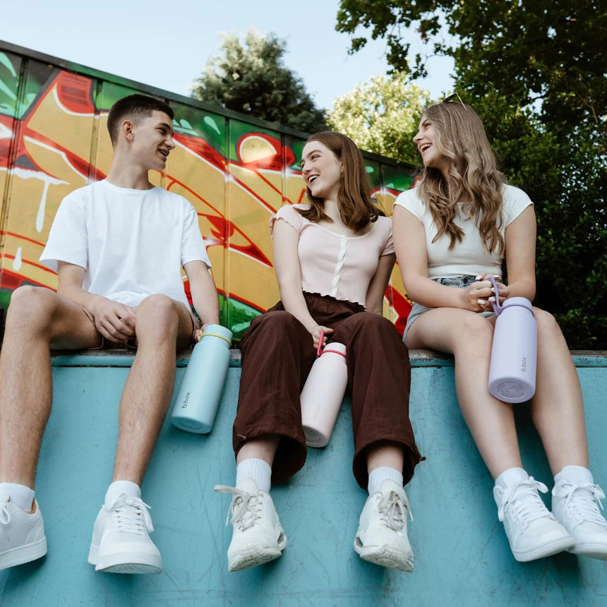 B.Box 1L Insulated Flip Top Drink Bottle - Pool Side