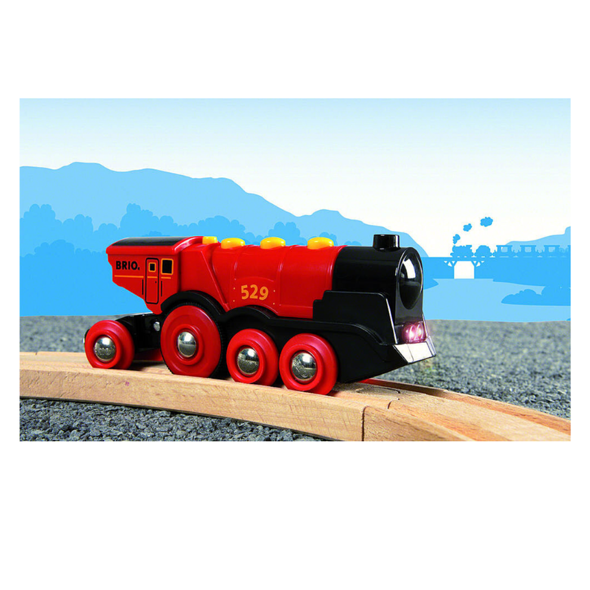 BRIO Mighty Red Action Locomotive