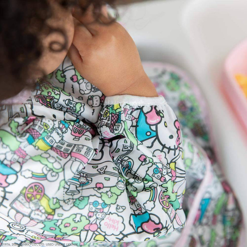 Bumkins Waterproof Sleeved Bib - Sanrio Hello Kitty
