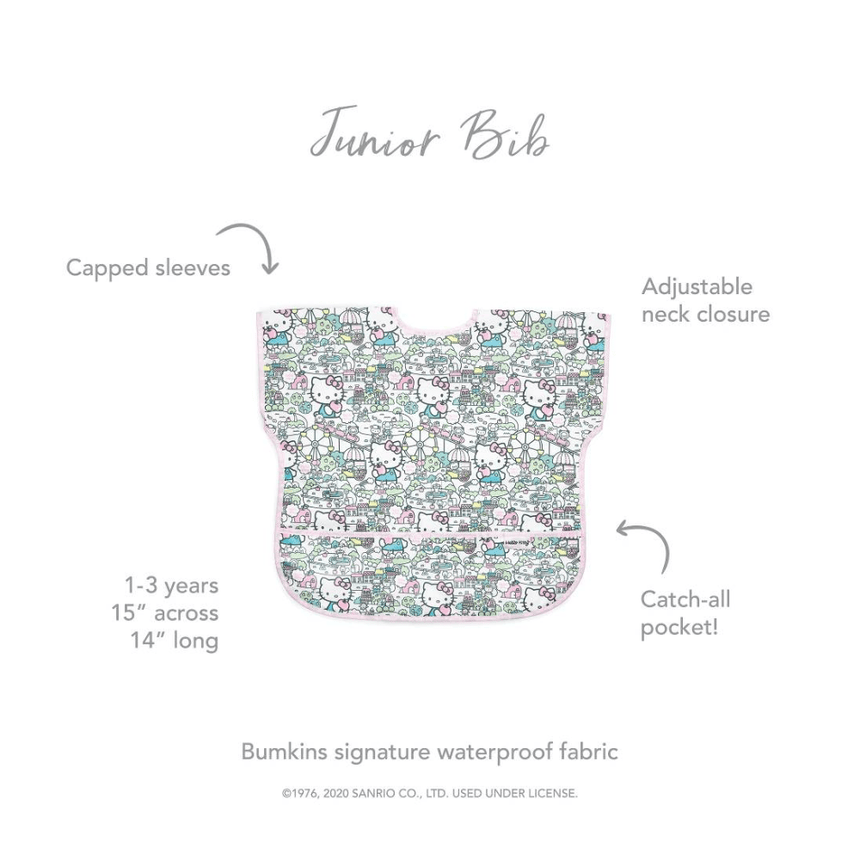 Bumkins Waterproof Junior Bib - Sanrio Hello Kit