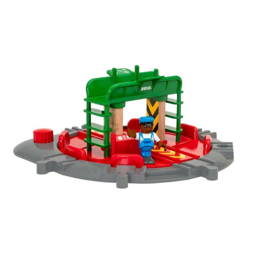 BRIO Turntable & Figure 2 pieces