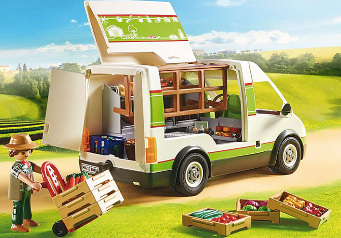 Playmobil Mobile Farm Market