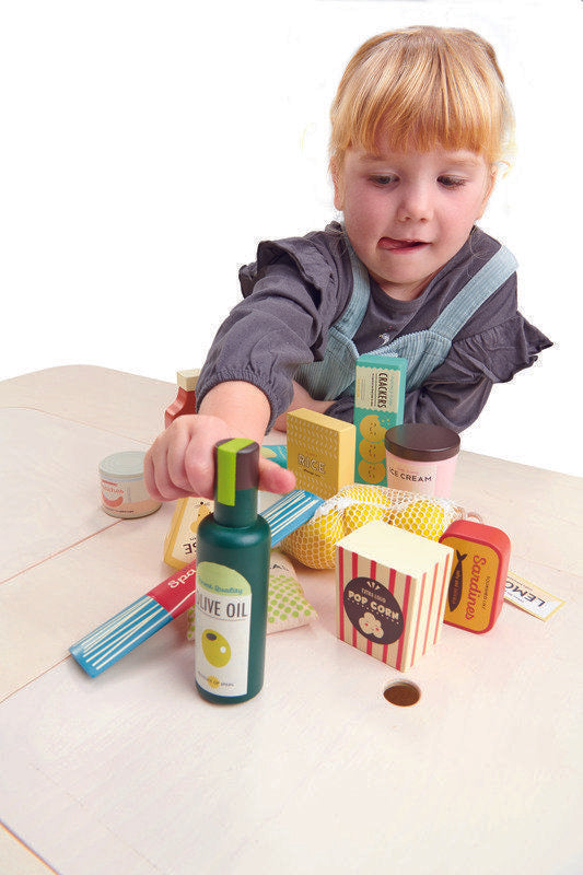Tender Leaf Toys Pretend Supermarket Grocery Set