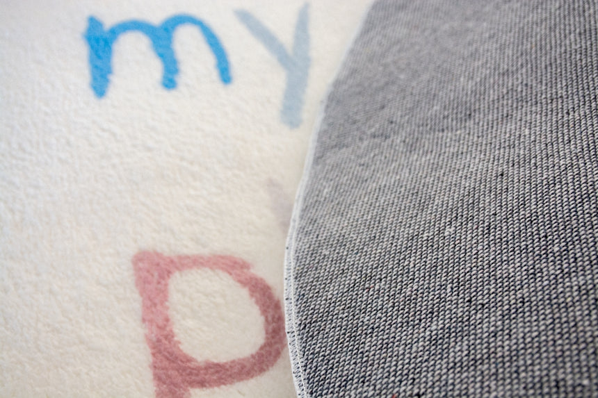 ALL 4 Kids This is My Happy Place Round Rug