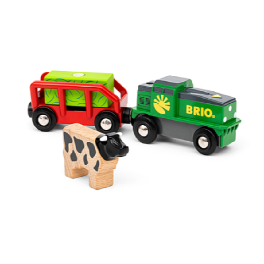 BRIO Farm Battery Train 4 pieces