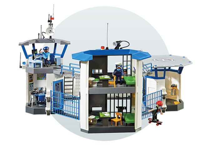 Playmobil Police Headquarters with Prison