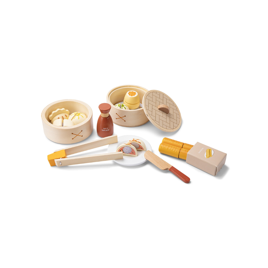 New Classic Toys Dim Sum Play Food Set