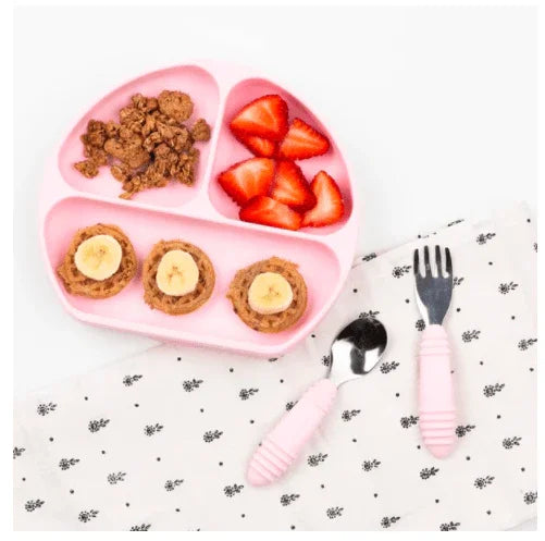Bumkins Spoon and Fork - Pink