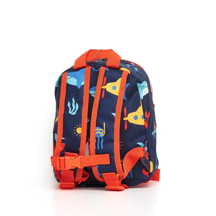 Penny Scallan Toddler Mini Backpack with Rein - Anchors Away