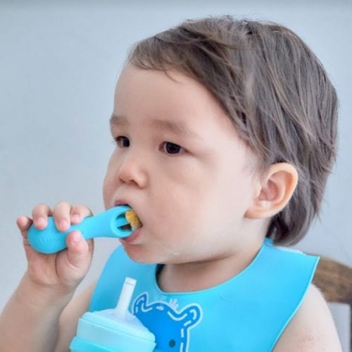Marcus & Marcus Toddler First Self Feeding Set - Marcus Red