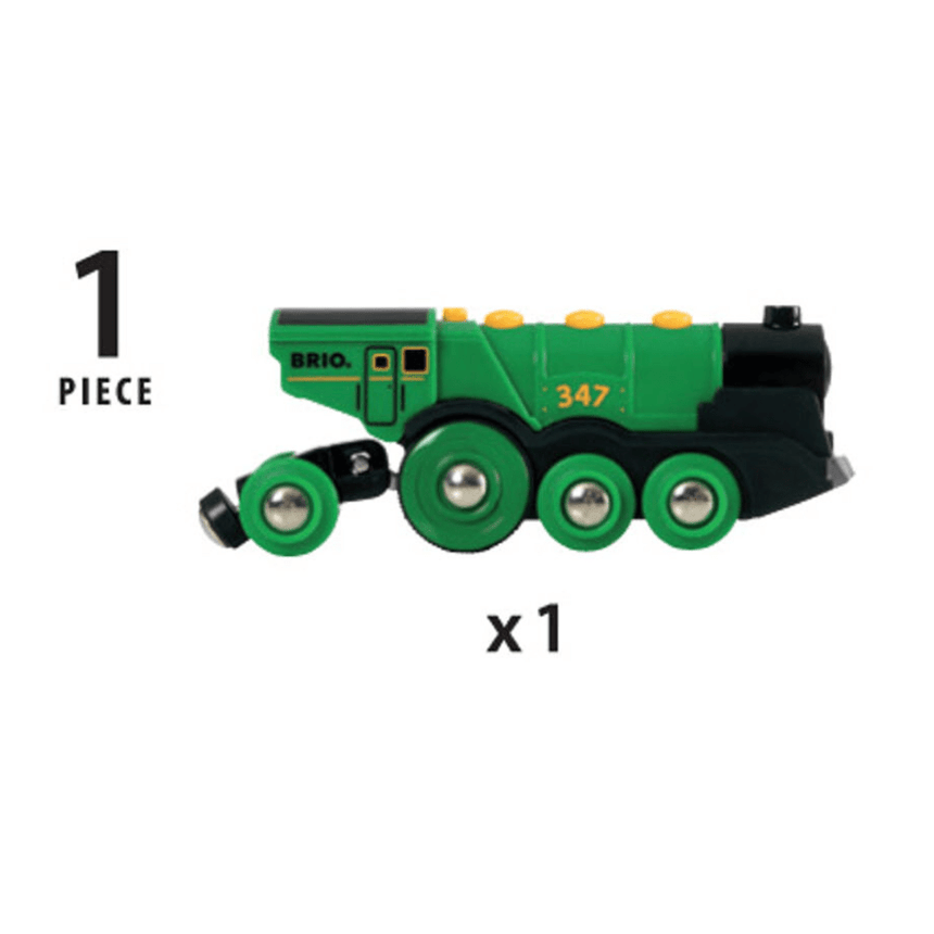 BRIO Big Green Action Locomotive