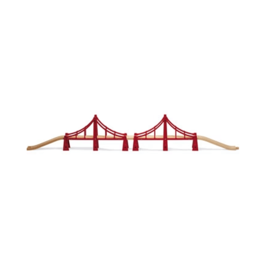 BRIO - Double Suspension Bridge 5 Pieces