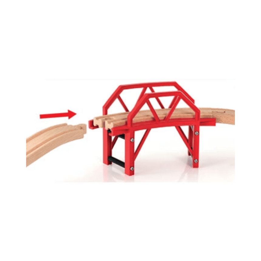 BRIO - Curved Bridge 4 Pieces