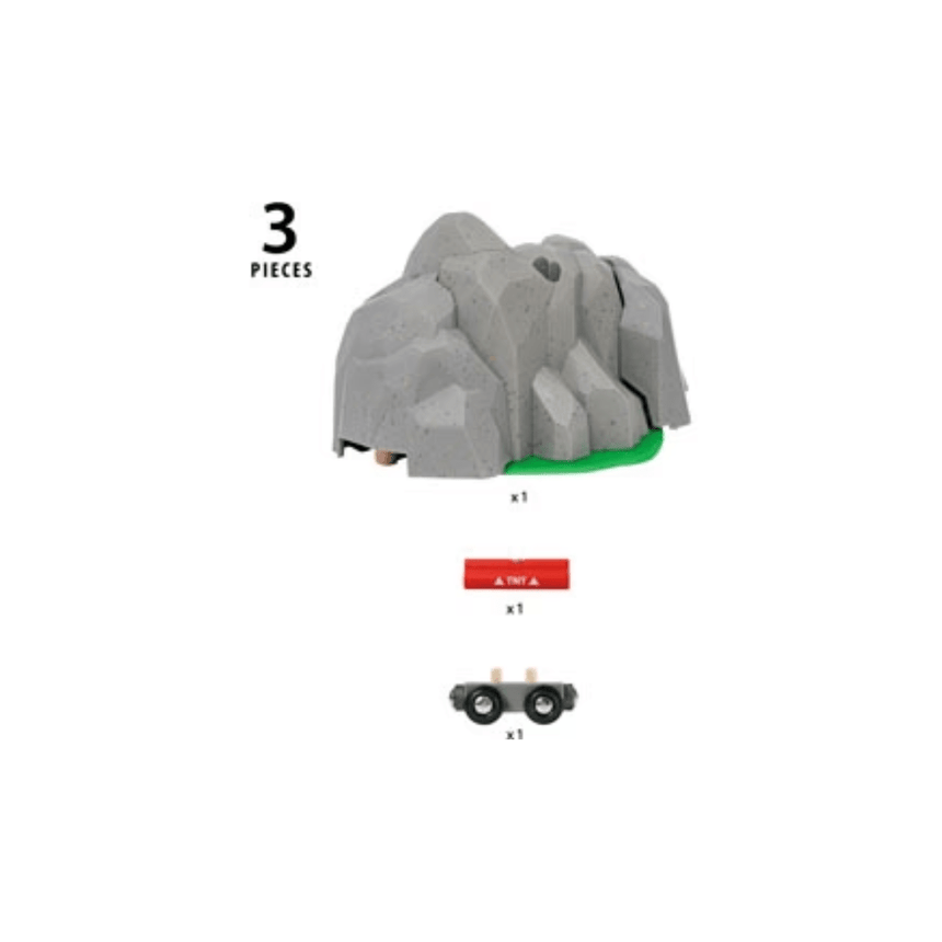 BRIO - Exploding Tunnel 3 Pieces