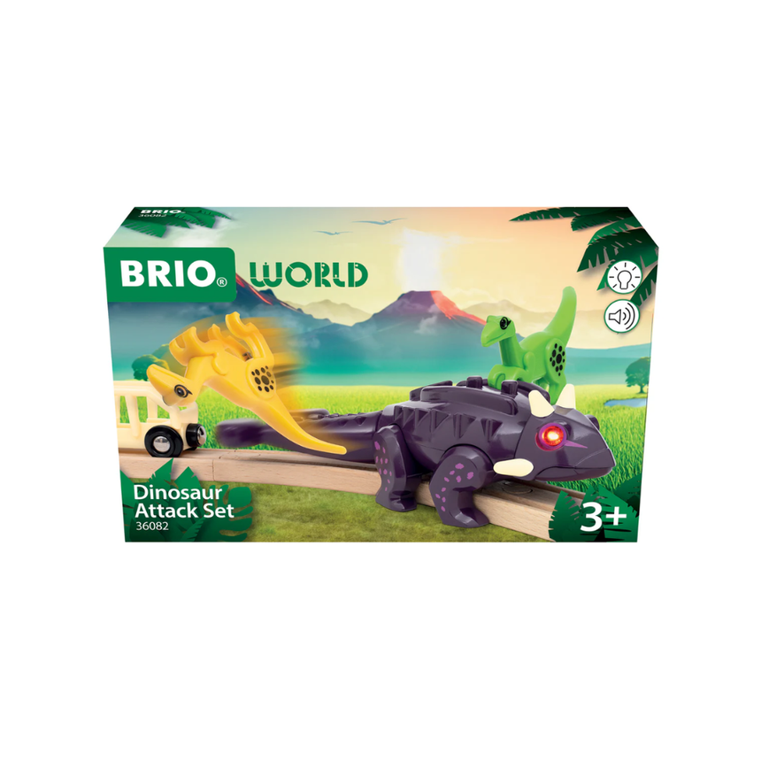 BRIO - Dinosaur Attack Set 4 pieces