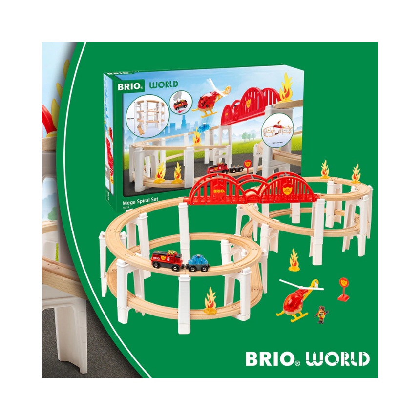 BRIO - Mega Spiral Set 19 pieces