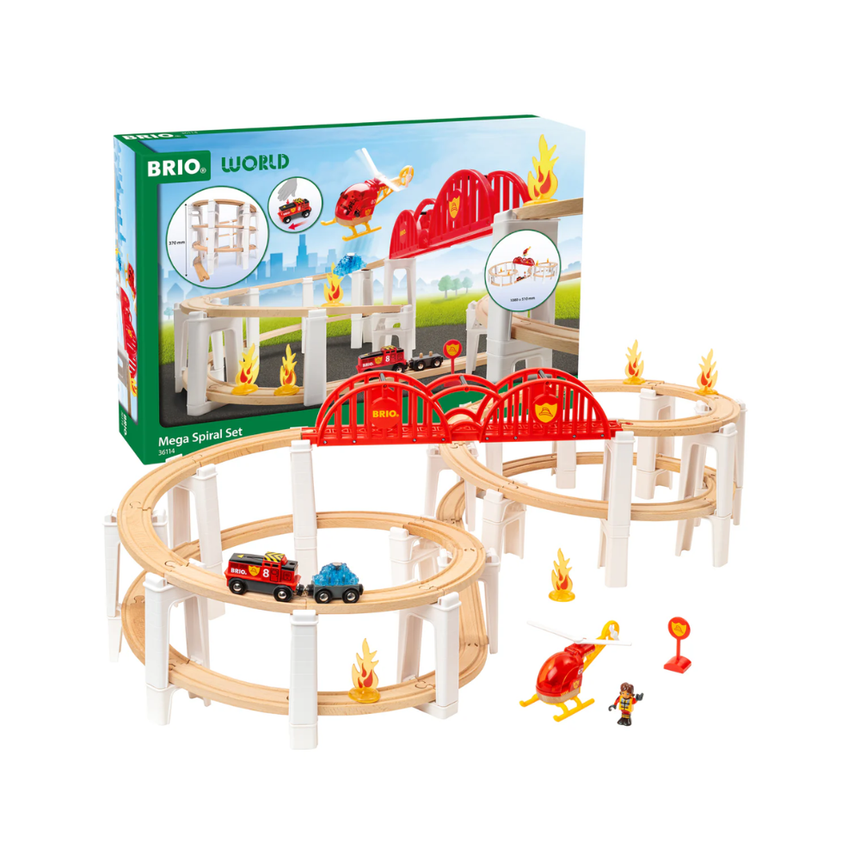 BRIO - Mega Spiral Set 19 pieces