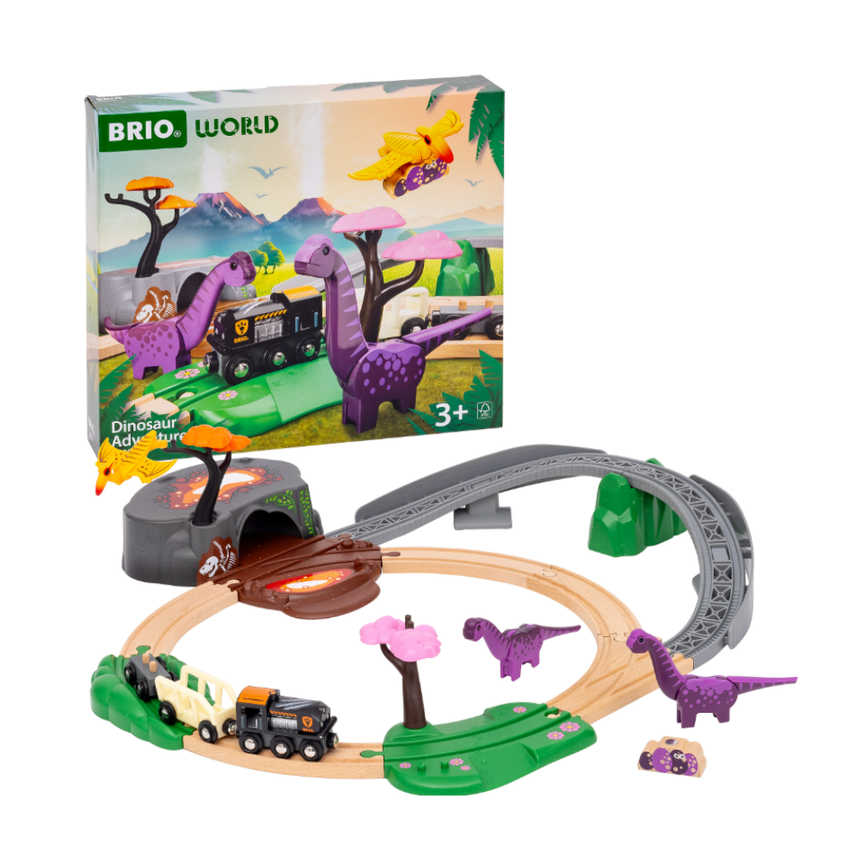 BRIO Dinosaur Adventure Set 21 pieces