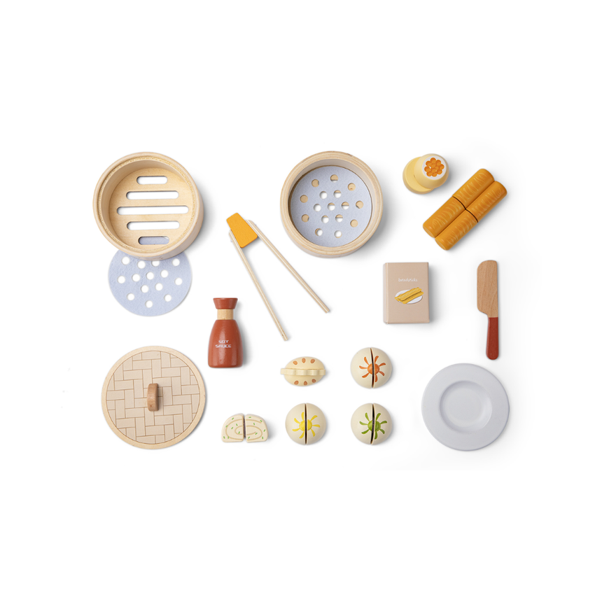 New Classic Toys Dim Sum Play Food Set