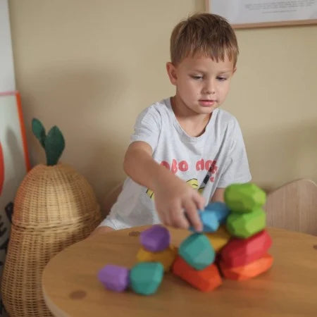 Kinderfeets Stacking Stones Rainbow