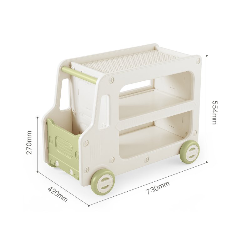 All 4 Kids Caroline Walking Bus with Lego Plate