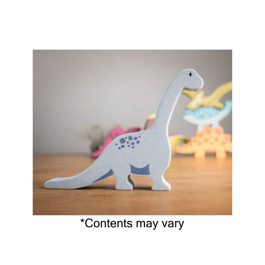 Tender Leaf Toys Wooden Selection of Wooden Dinosaurs