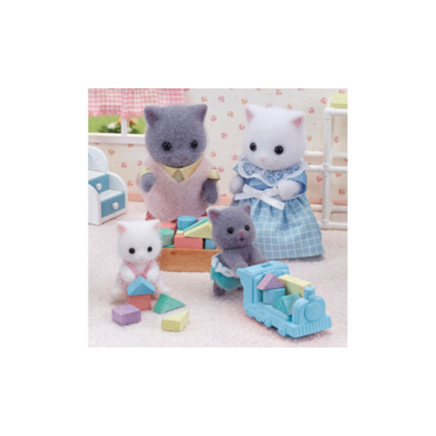 Sylvanian Families Persian Cat Twins