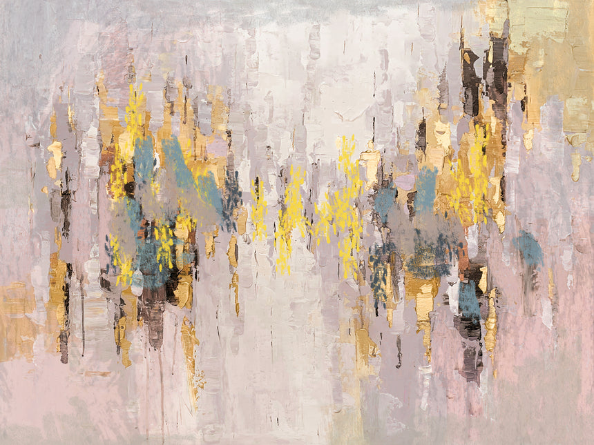 All 4 Kids Modern Abstract Oil Hand Painted Wall Art with Frame 018