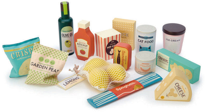 Tender Leaf Toys Pretend Supermarket Grocery Set