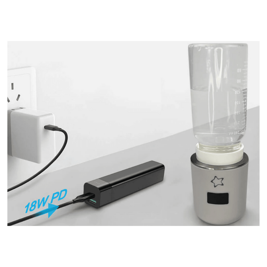 Cherub Baby 5000mAh QC 3.0 ULTRA COMPACT POWER BANK 18W USBC + USB A