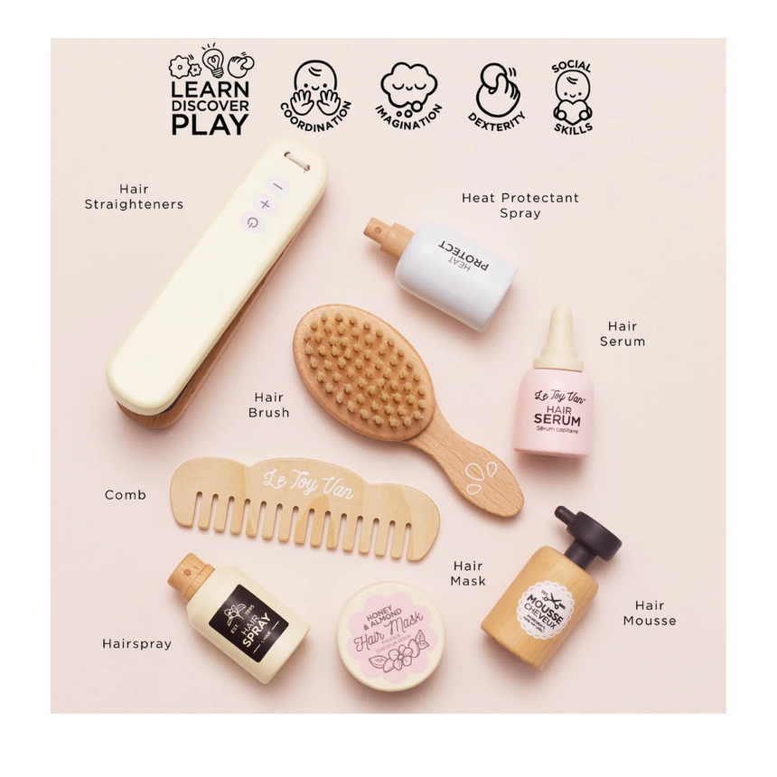 Le Toy Van Hair Straightener & Accessories