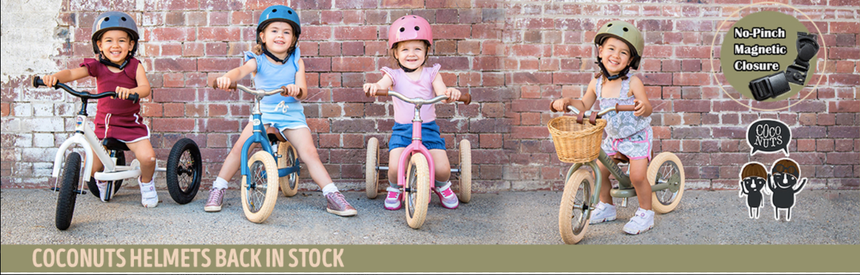 CoConuts Vintage Pink Helmet - Small