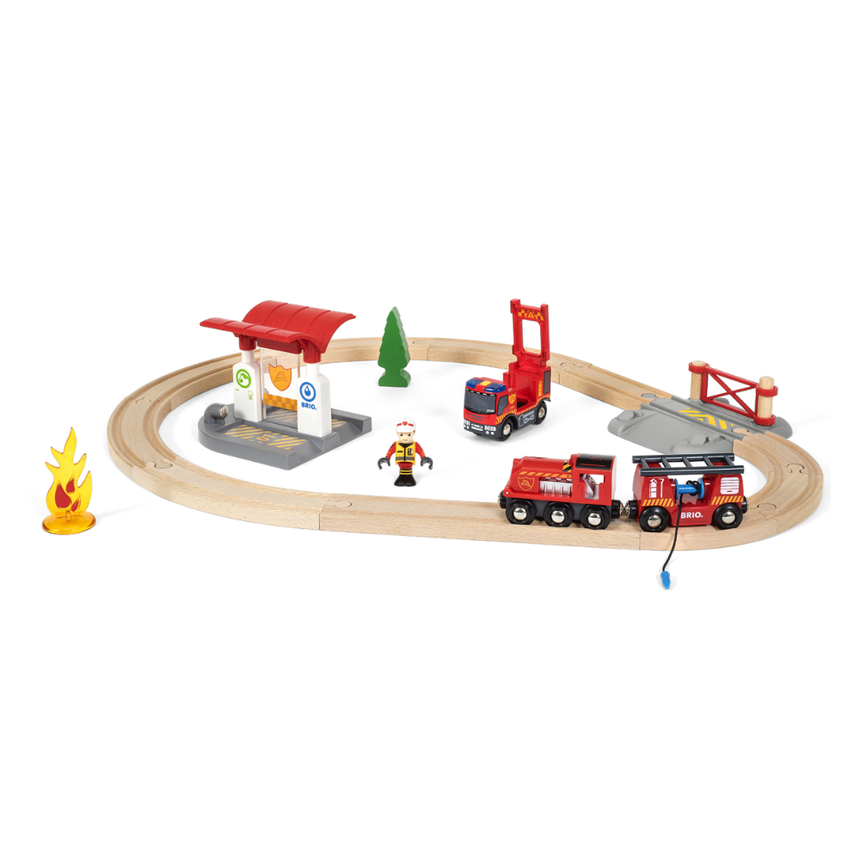 BRIO Firefighter Set 18 pieces
