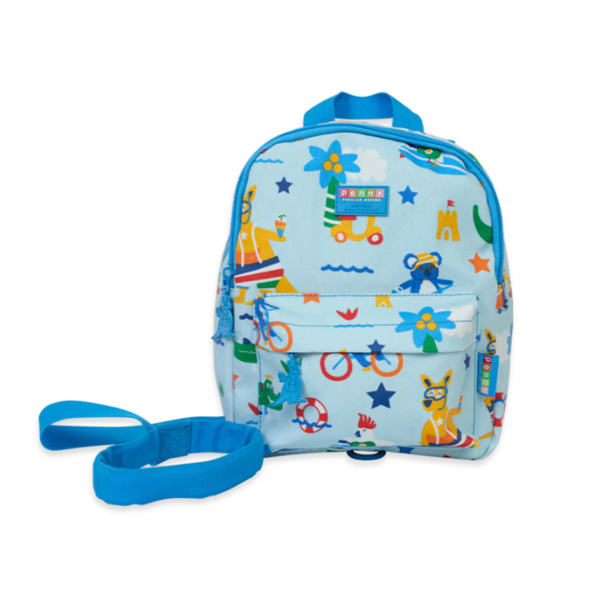 Penny Scallan Toddler Mini Backpack with Rein - Kanga Crew