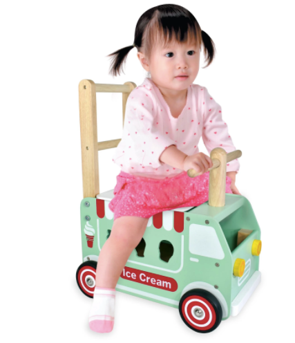 I'm Toy Walk and Ride Ice Cream Truck Sorter