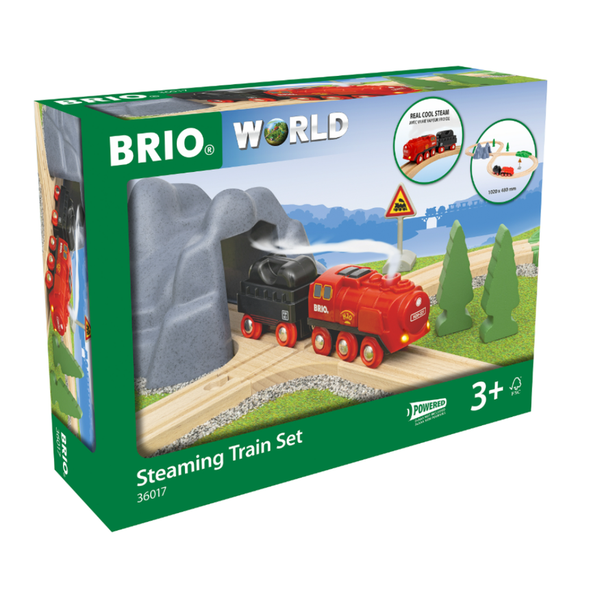 BRIO Steaming Train Set 24 Pieces