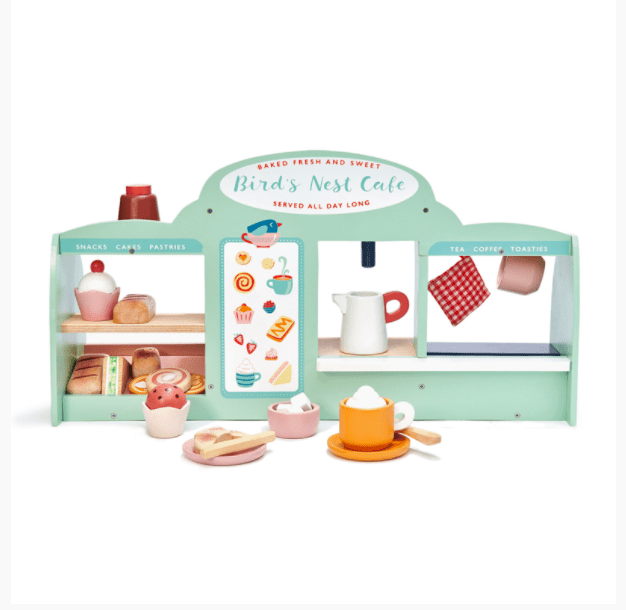 Tender Leaf Toys Pretend Mini Chef Bird's Nest Cafe