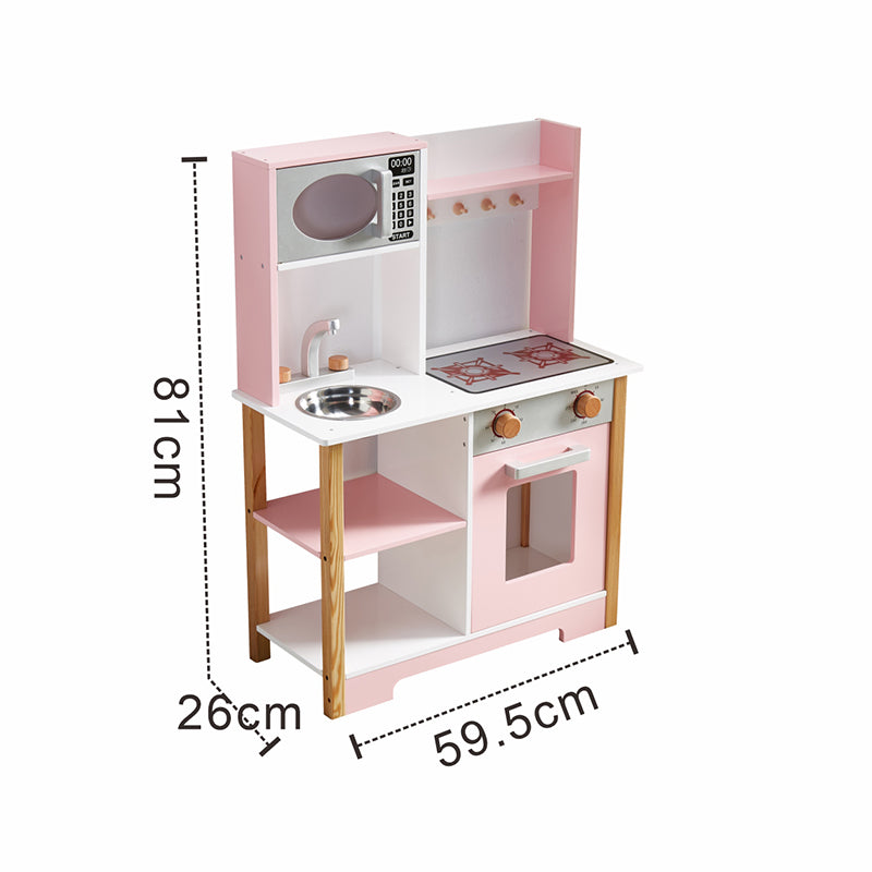 ALL 4 KIDS Peyton Pink Pretend Play Kitchen