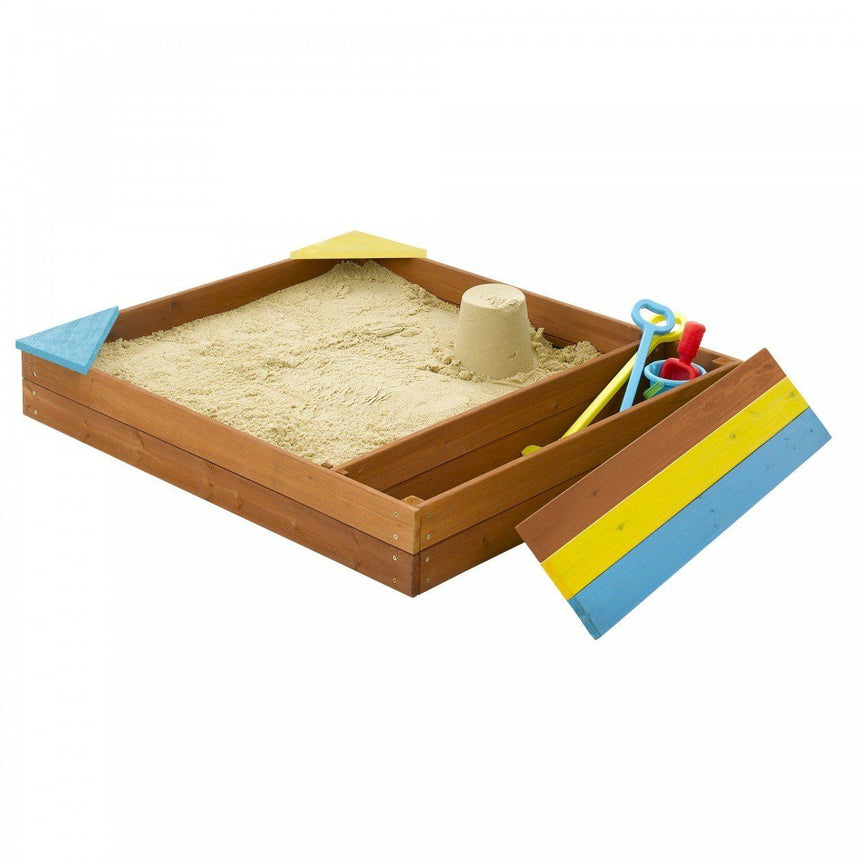 Plum Store-it Wooden Sand Pit