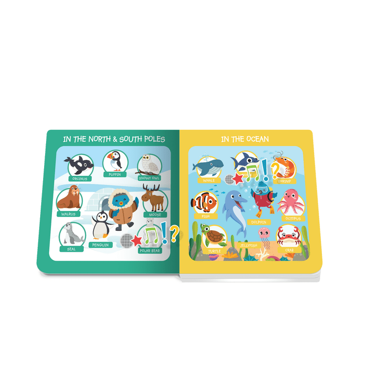 Ditty Bird First 100 Animals Board Book