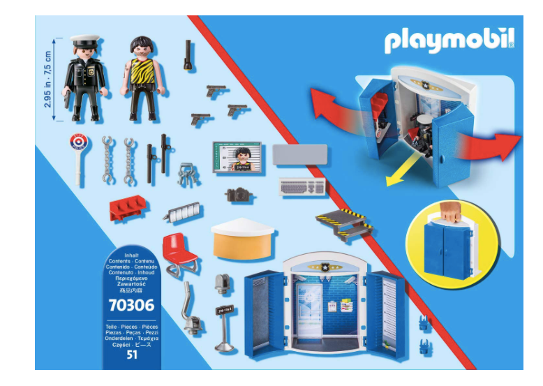 Playmobil -Police Station Play Box