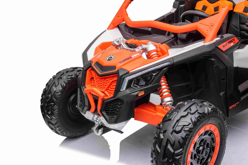 ALL 4 KIDS Licensed Can-Am RC Kids ride on UTV Car - Orange