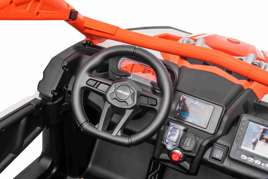 ALL 4 KIDS Licensed Can-Am RC Kids ride on UTV Car - Orange