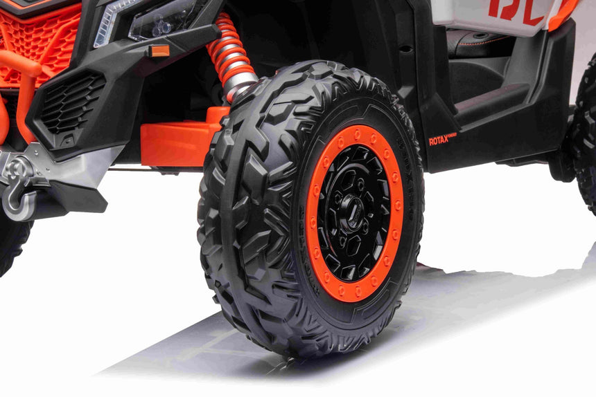 ALL 4 KIDS Licensed Can-Am RC Kids ride on UTV Car - Orange