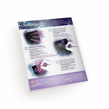 Nebulous Stars Scratch Art