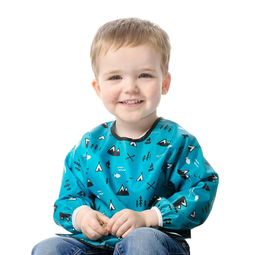 Bumkins Waterproof Sleeved Bib - Outdoors