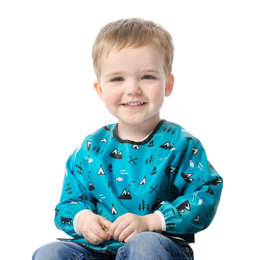 Bumkins Waterproof Sleeved Bib - Outdoors