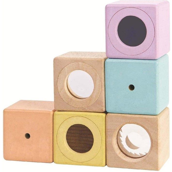 Plan Toys Sensory Blocks Set of 6