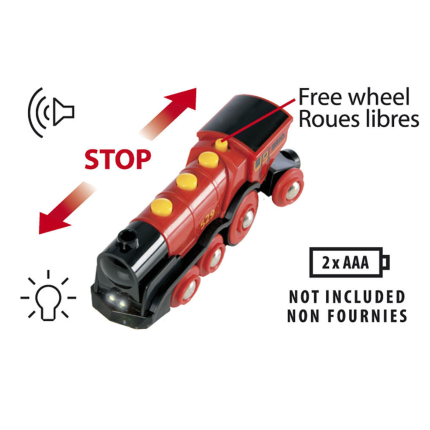 BRIO Mighty Red Action Locomotive